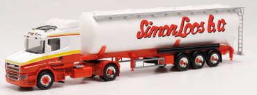 Herpa 314824  Scania Hauber Silo-Sattelzug „Simon Loos“