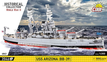 Cobi 4843  USS Arizona (BB-39)
