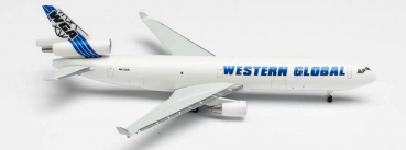 Herpa 535434  Western Global Airlines McDonnell Douglas MD-11F