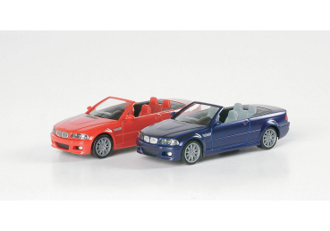 Herpa 022996 BMW M3 Cabrio, rot