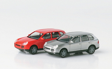 Herpa 023146  Porsche Cayenne S, dunkelblau