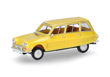 Herpa 027328-005  Citroen AMI 6 Break, zinkgelb