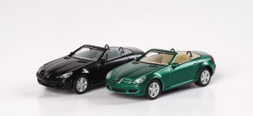 Herpa 033251  Mercedes-Benz SLK, grün-metallic