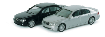 Herpa 033343  BMW 7er, silber-metallic