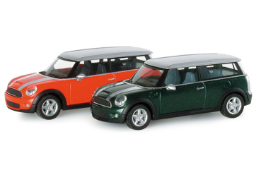 Herpa 033824  Mini Cooper S Clubman, dunkelgrün-metallic, Dach silber