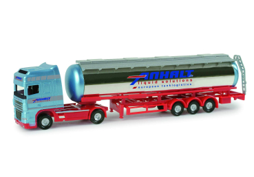 Herpa 065702  DAF XF 95 SSC Chromtank-Sattelzug "Anhalt"