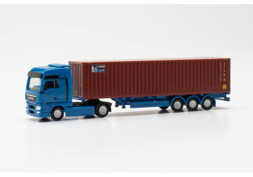 Herpa 066839  MAN TGX XXL Container-Sattelzug "BEACON"