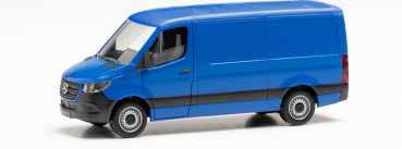 Herpa 096485  Mercedes-Benz Sprinter ‘18 Kasten Flachdach, ultramarinblau