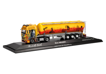 Herpa 122351  MAN TGX GX Silo-Sattelzug "Silo Melmer/Rudolf Diesel"