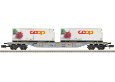Trix 15493  Containertragwagen "coop®", SBB-Cargo, Ep.VI