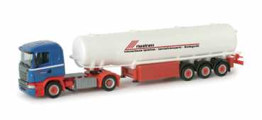 Herpa 157247 Scania R Benzintank-Sattelzug "Riwatrans"