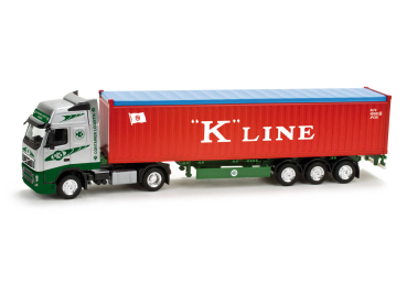 Herpa 158657  Volvo FH GL XL Container-Sattelzug "EKB / K-Line"