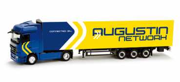 Herpa 158732 MB Actros LH Kühlkoffer-Sattelzug "Augustin Network"