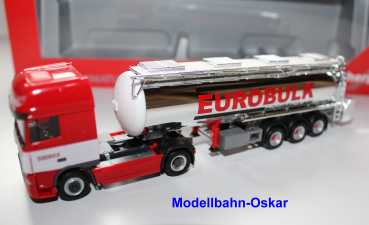 Herpa 159043 DAF XF 105 SSC Lebensmittelchromtank-Sattelzug "Eurobulk" (DK)