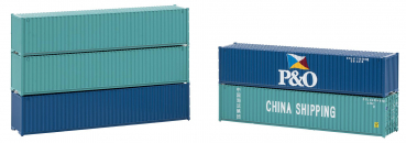 Faller 182151  40' Container, 5er-Set