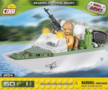 Cobi 2154  Shark Patrol Boat