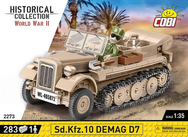 Cobi 2273  Sd.Kfz 10 Demag D7