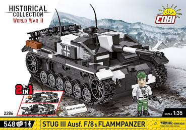 Cobi 2286  Sturmgeschütz STUG III Ausf. F/8 oder Flammpanzer