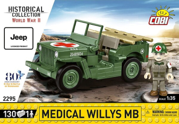 Cobi 2295  Medical Willys MB
