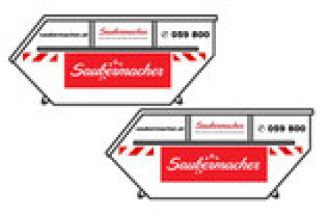 Loewe 2386  Set aus 2 Absetzmulden "Saubermacher"