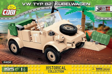 Cobi 2402  VW Typ 82 Kübelwagen Deutsches Afrika Korps