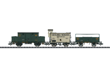 Trix 24116  Bayerisches Güterwagen-Set, K.Bay.Sts.B., 3-tlg.