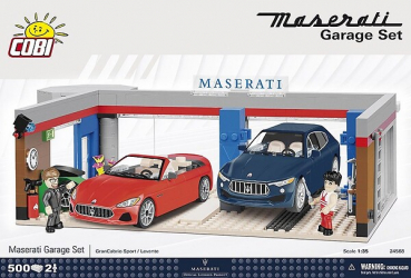 Cobi 24568  Maserati Garage Set