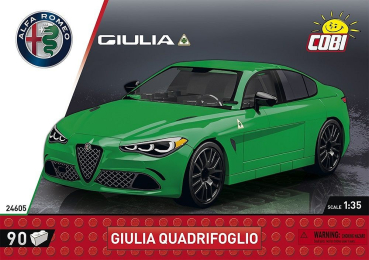 Cobi 24605  Alfa Romeo Giulia Quadrifoglio, grün