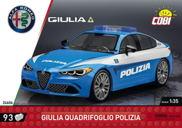 Cobi 24606  Alfa Romeo Giulia Quadrifoglio Polizia