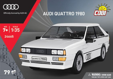 Cobi 24665  Audi Quattro, weiß