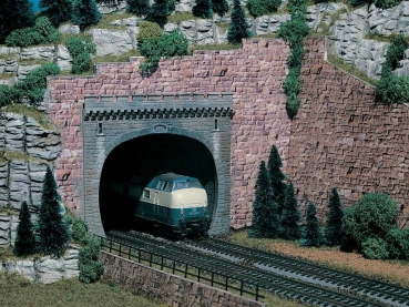 Vollmer 2502 Tunnelportal, 2-gleisig