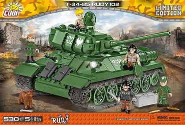 Cobi 2524  T-34/85 Rudy 102 Limited Edition