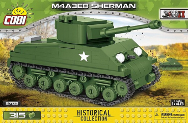 Cobi 2705 Panzer M4A3E8 Sherman