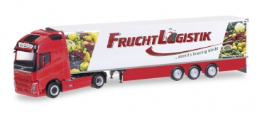 Herpa 304931  Volvo FH Gl. XL Kühlkoffer-Sattelzug "Fruchtlogistik Taglieber"