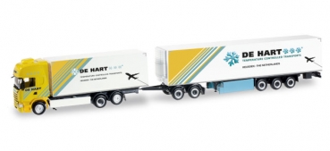 Herpa 305105  Scania R TL Eurocombi "De Hart" (NL)