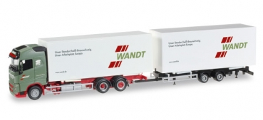 Herpa 305136  Volvo FH GL Volumen-Hängerzug "Wandt"