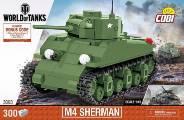 Cobi 3063  Panzer M4 Sherman