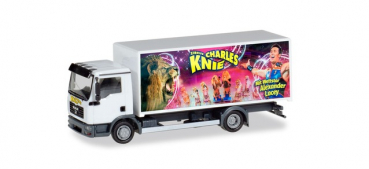 Herpa 310161  MAN TGL Koffer-LKW "Zirkus Charles Knie"