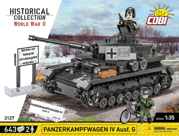 Cobi 3127  Panzerkampfwagen IV Ausf.G