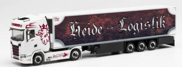 Herpa 313797  Scania CS 20 HD Kühlkoffer-Sattelzug "Heide Logistik"