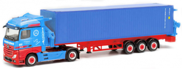 Herpa 313919  Mercedes Benz Actros Container-Seitenlader "Frankenbach"