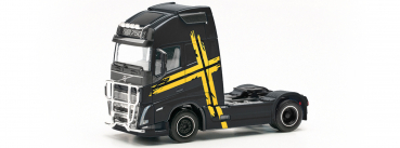 Herpa 315289-002  Volvo FH 16 Gl. XL 2020 Zugmaschine mit Lampenbügel und Rammschutz, schwarz