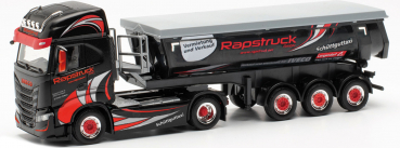 Herpa 316125  Iveco S-Way Rundmulden-Sattelzug "Rapstruck GmbH"