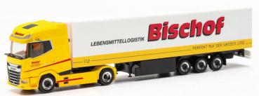 Herpa 316613  DAF XG+ Kühlkoffer-Sattelzug "Bischof"