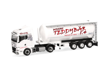 Herpa 318754  MAN TGX GM Silo-Sattelzug "Melmer / Teddybär 1.4"