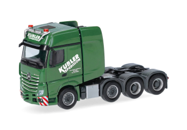 Herpa 321327  Mercedes-Benz Actros L Gigaspace Schwerlastzugmaschine 4achs "Kübler"