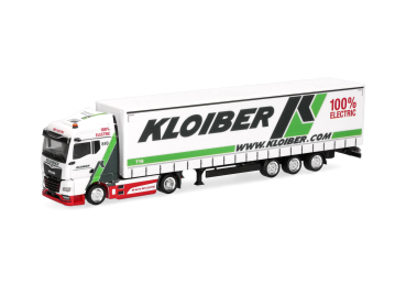 Herpa 321365  MAN eTGX GM Jumboplanen-Sattelzug "Kloiber"