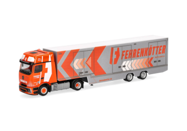 Herpa 321440  Mercedes-Benz Actros L ProCabin Gigaspace Koffer-Sattelzug "Fehrenkötter"