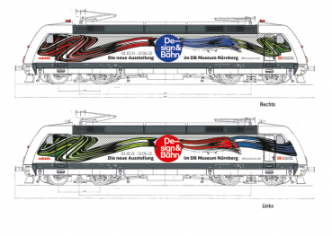 Märklin 39379 E-Lok BR 101, DB-AG, "Design & Bahn"