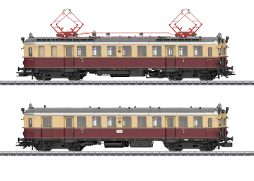 Preview: Märklin 39852  E-Triebzug elT mit Steuerwagen elS, DRG